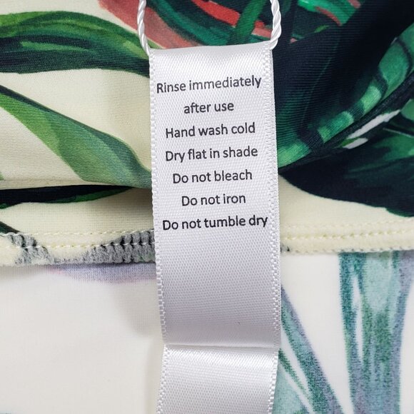 Andie Swim The Waikiki Dress Ivory Palm Tropical Print Summer Dress - Pick Size - Picture 10 of 16